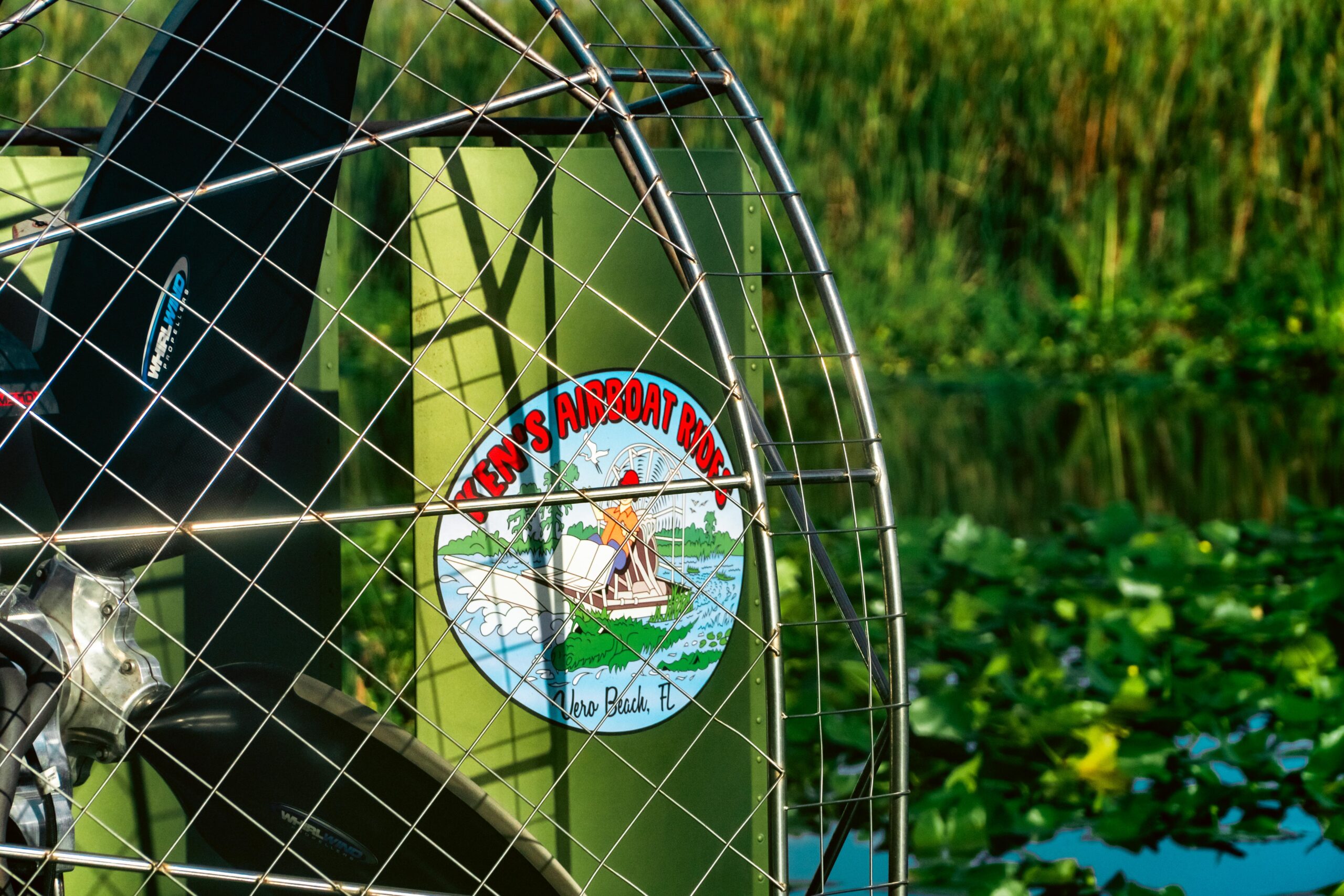 Ken's airboat closeup